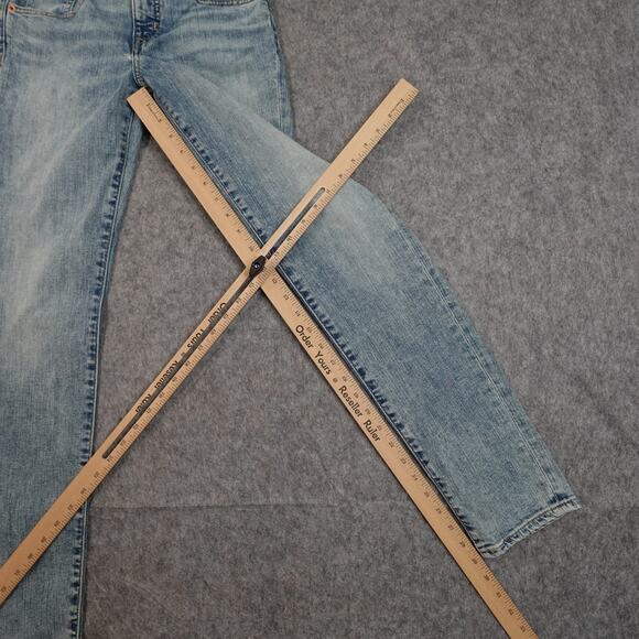 Ralph Lauren Jeans Womens 00 Skinny Light Denim 26x29 Mid Rise Casual - Picture 4 of 10